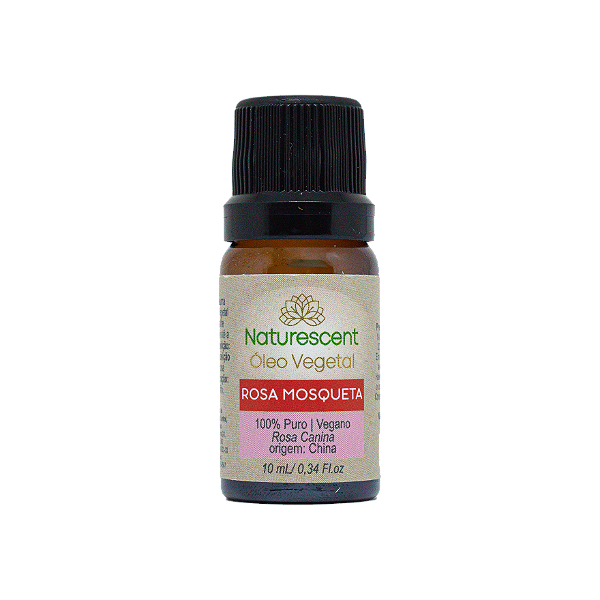 Óleo Essencial Naturescent 10ml Rosa Mosqueta