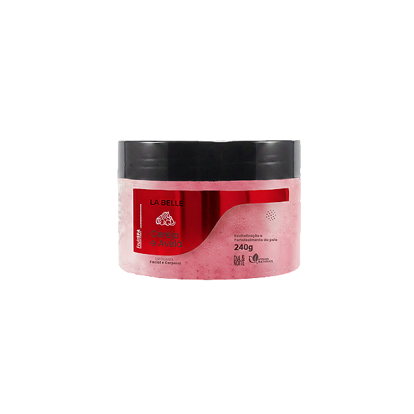 Esfoliante Facial E Corporal La Belle 240g Cereja E Avelã