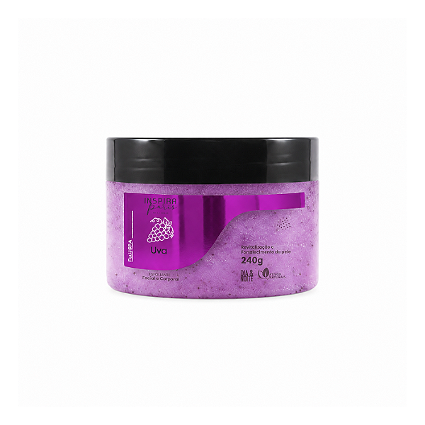Esfoliante Facial E Corporal Inspira Paris 240G Uva
