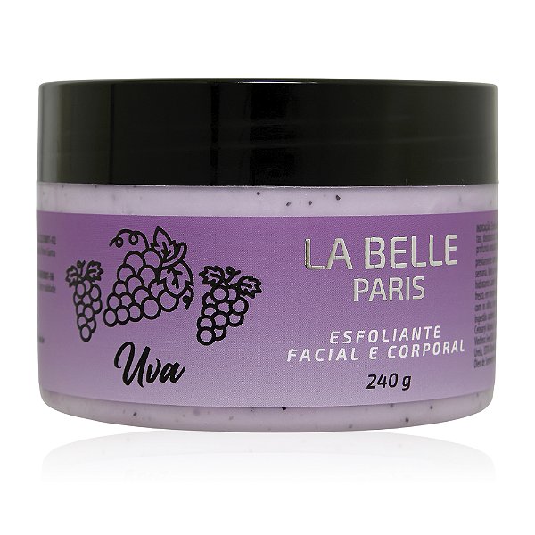 Esfoliante Facial E Corporal La Belle 240G Uva