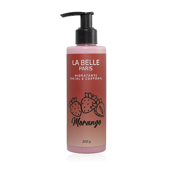 Hidratante Facial E Corporal La Belle 200g Morango
