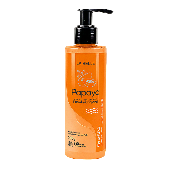 Hidratante Facial E Corporal La Belle 200G Papaya