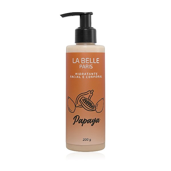 Hidratante Facial E Corporal La Belle 200G Papaya
