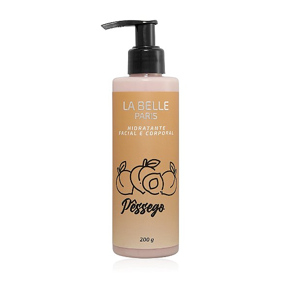 Hidratante Facial E Corporal La Belle 200g Pêssego