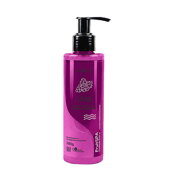 Hidratante Facial E Corporal La Belle 200G Uva