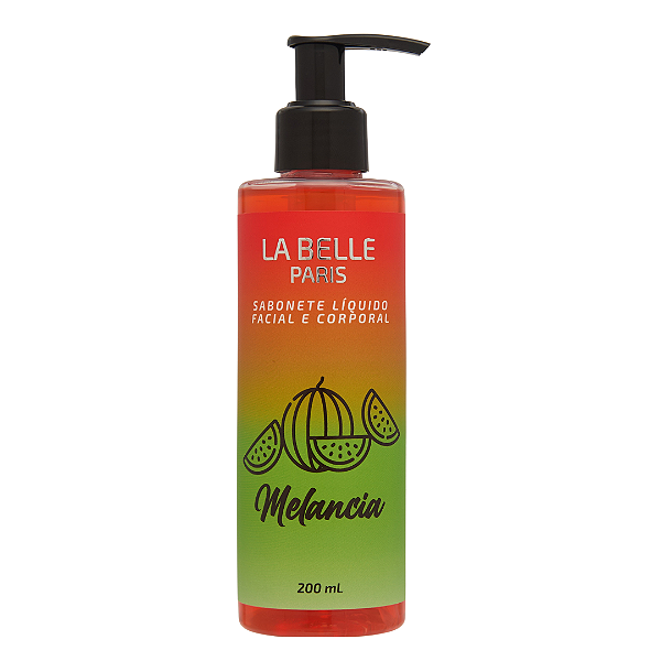 Sabonete Líquido Facial E Corporal La Belle 200Ml Melancia