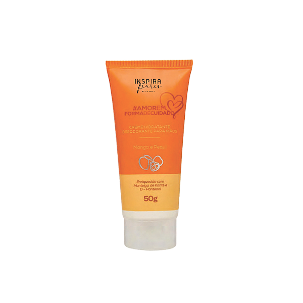 Creme Hidratante Desodorante Para Mãos Inspira Paris 50G Manga E Pequi