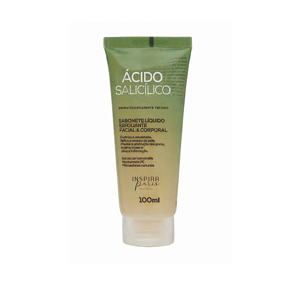 Esfoliante Inspira Paris 100Ml Facial E Corporal Ácido Salicílico