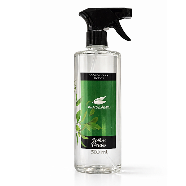 Odorizador de Tecidos Amazônia Aromas 500ml Folhas Verdes