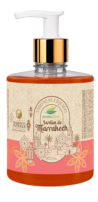 Sabonete Amazônia Aromas 500ml Jardim de Marrakech