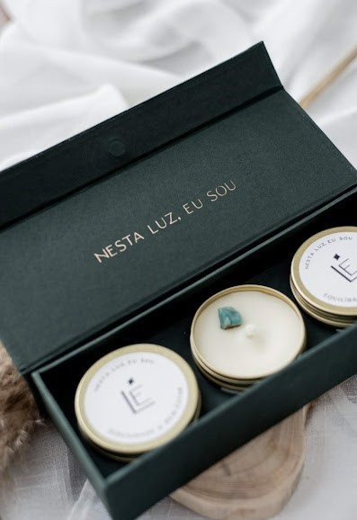 Caixa trio Velas