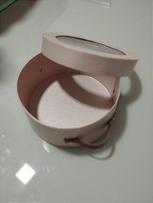 Caixa Acetato Redonda