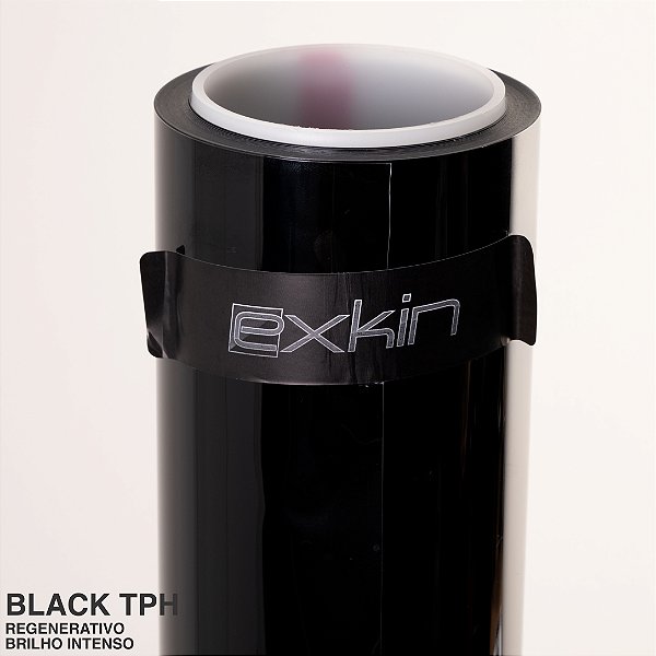 PPF - Bobina Black Piano Gloss TPH - 1,52 x 15 Metros