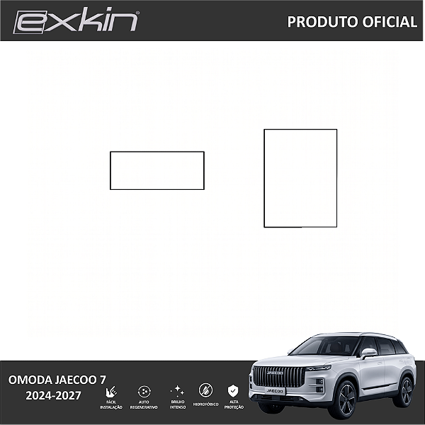 Kit PPF de Proteção Interno Completo - Omoda Jaecoo 7 - 2024 á 2027