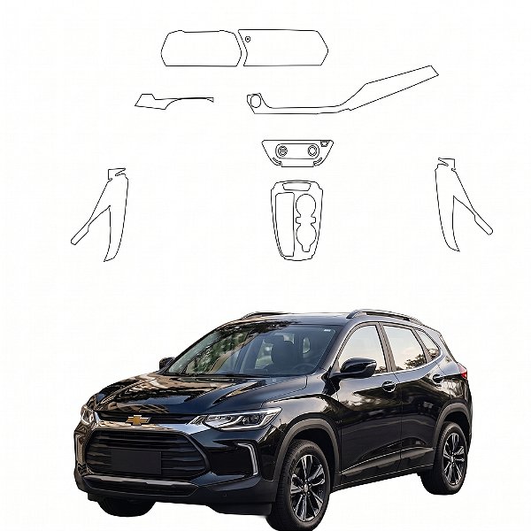 Kit PPF de Proteção Interno Completo - Chevrolet Tracker - 2025 á 2027