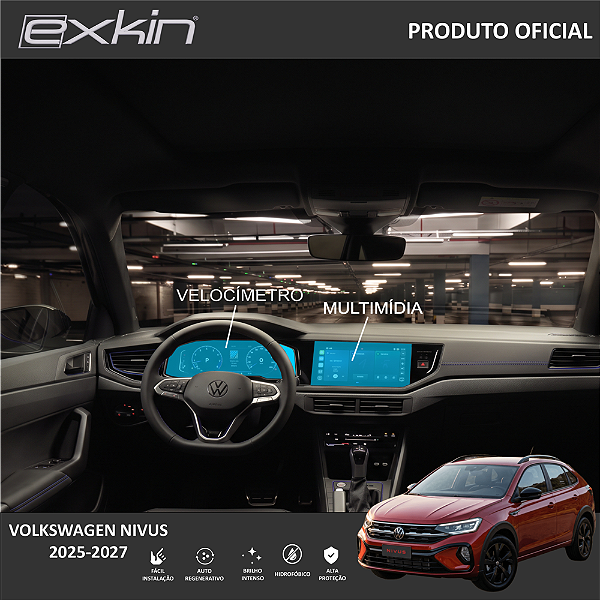 Kit PPF Interno Telas - Volkswagen Nivus (2025 á 2027)
