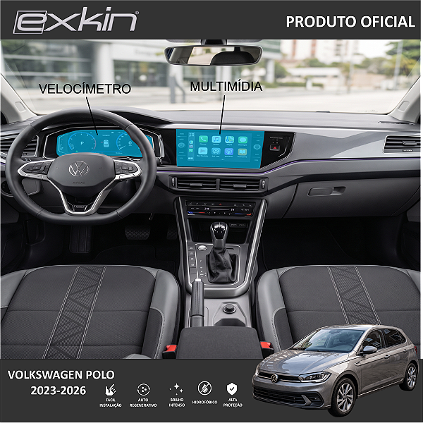 Kit PPF Interno Telas - Volkswagen Polo (2023 a 2026)