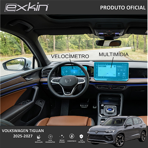 Kit PPF Interno Telas - Volkswagen Tiguan (2025 á 2027)