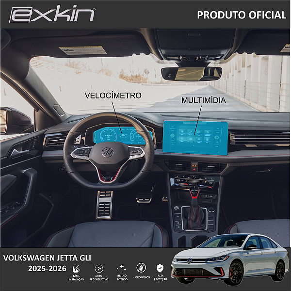Kit PPF Interno Telas - Volkswagen Jetta GLI (2025 á 2026)
