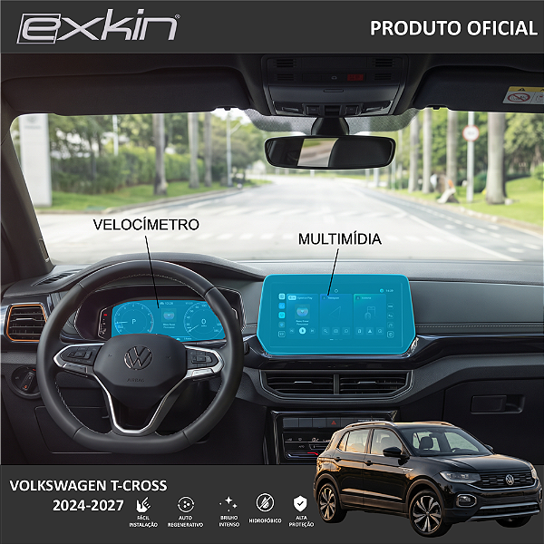 Kit PPF Interno Telas - Volkswaggen T-Cross  (2024 á 2027)