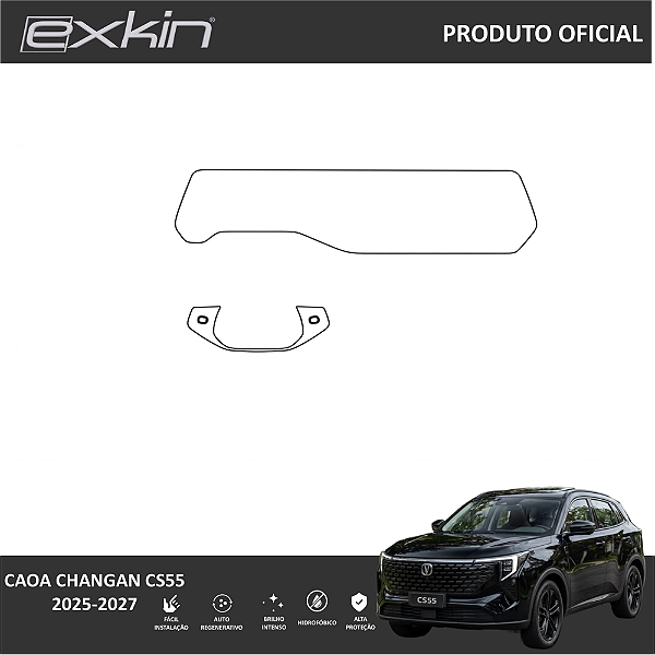 Kit PPF de Proteção Interno Completo - Caoa Changan CS55 - 2025 á 2027