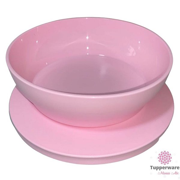 Tigela Zen Line Redonda Tupperware Rosa Dream 520ml