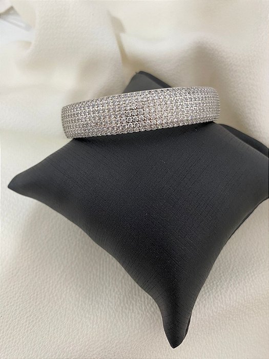 BRACELETE CRAVEJADO MEDIO - PREMIUM BIJUTERIA