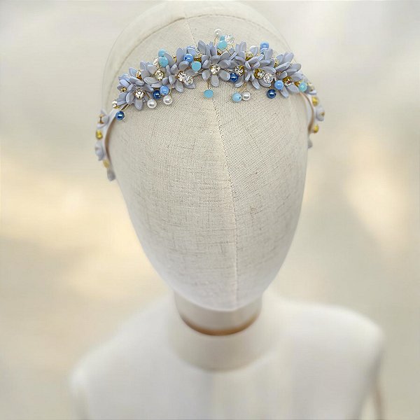 Arco Azul Strass