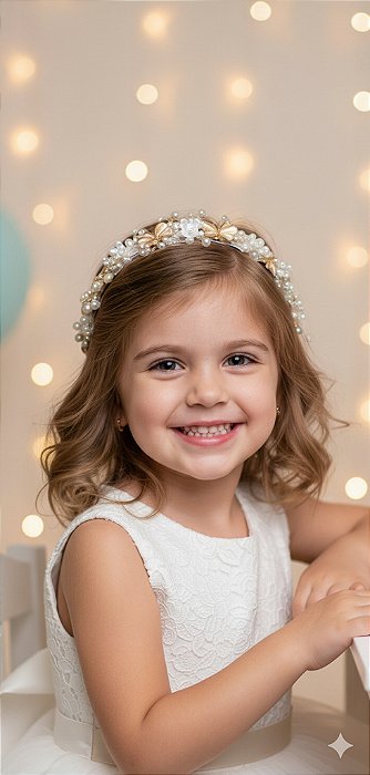 Tiara Borboleta Ana