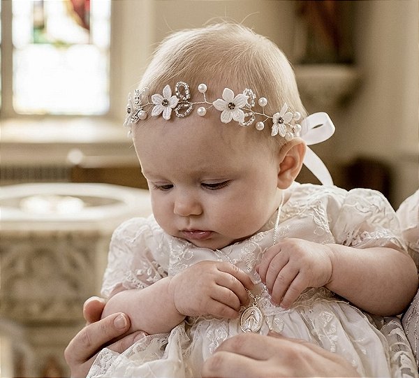 Tiara Luxo para Bebês