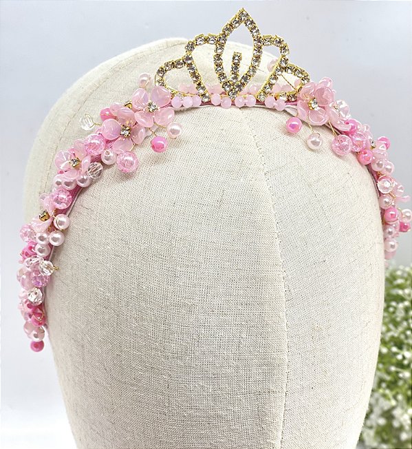 Tiara Realeza Flor