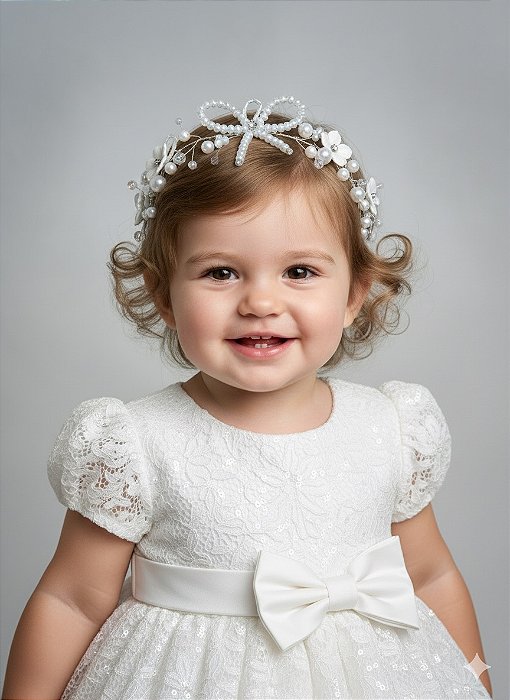Tiara Batizado Bia