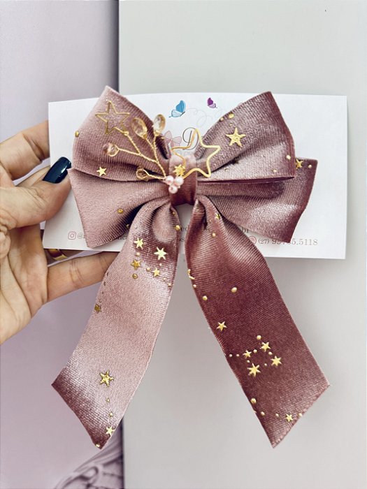 Laço Rose Estrela