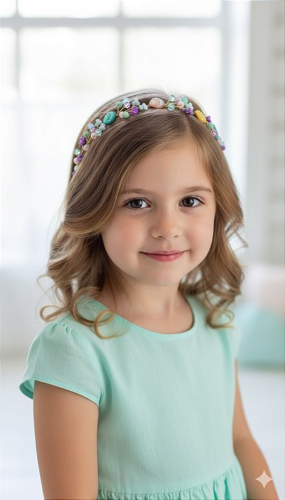 Tiara, Arco Concha Brilhosa