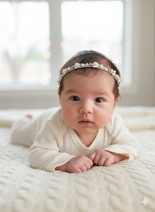 Tiara, Arco Nude Flor