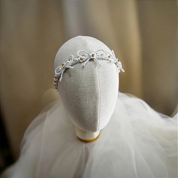 Tiara, Arco Batizado Três Laços