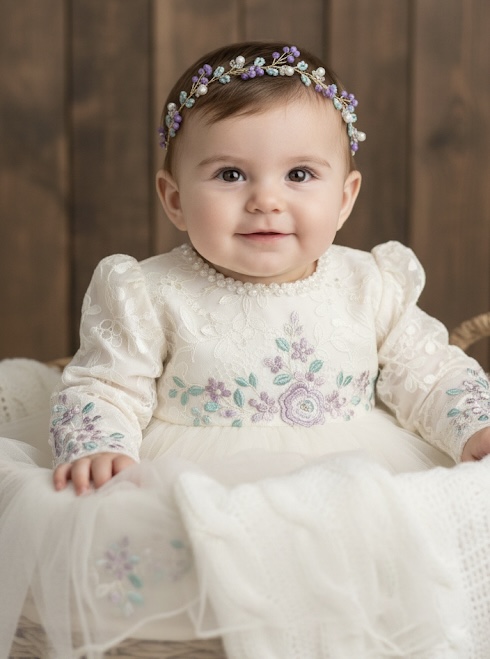 Tiara lavanda