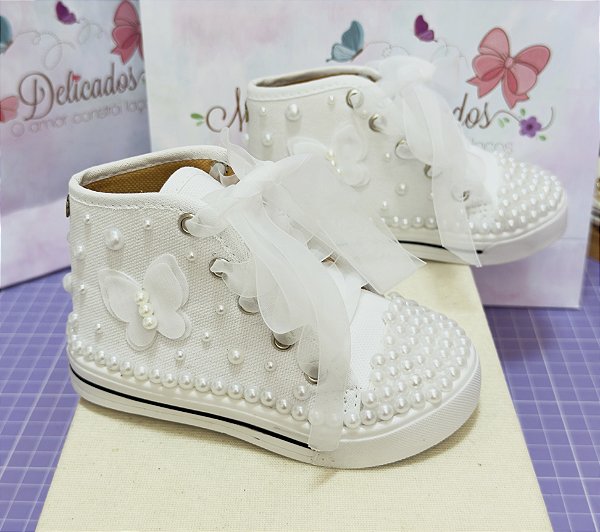 Tênis Jardim das Borboletas Branco