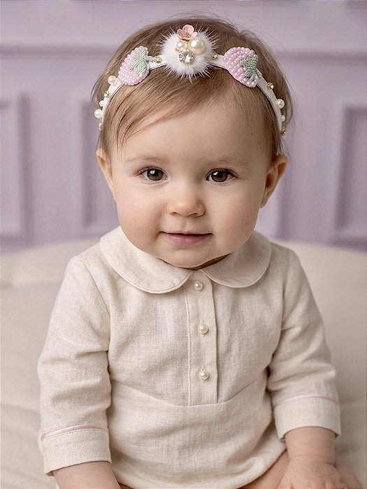 Tiara Moranguinho Rosa