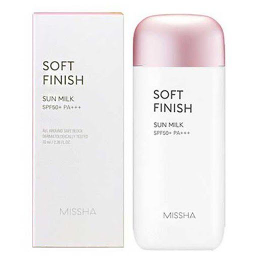 [Missha] All Around Safe Block Soft Finish Sun Milk (SPF 50+ PA+++) - 70ml