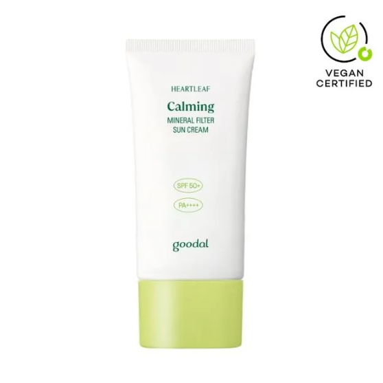 [Goodal] Heartleaf Calming Mineral Filter Sun Cream - 50 mL