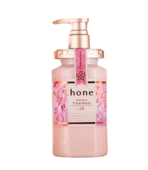 [&Honey] Deep Moist Treatment 2.0 Sakura Limited Edition - 440 mL
