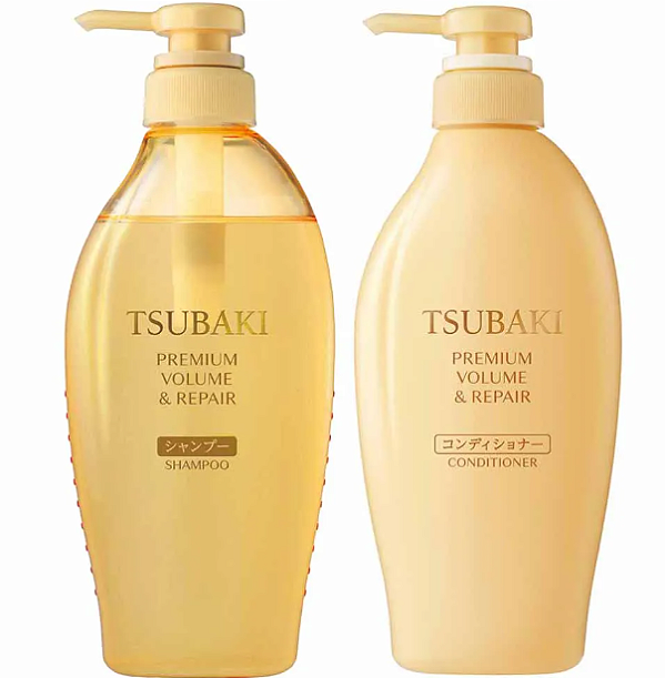 Shiseido Tsubaki Premium Volume Repair Kit 450mL cada