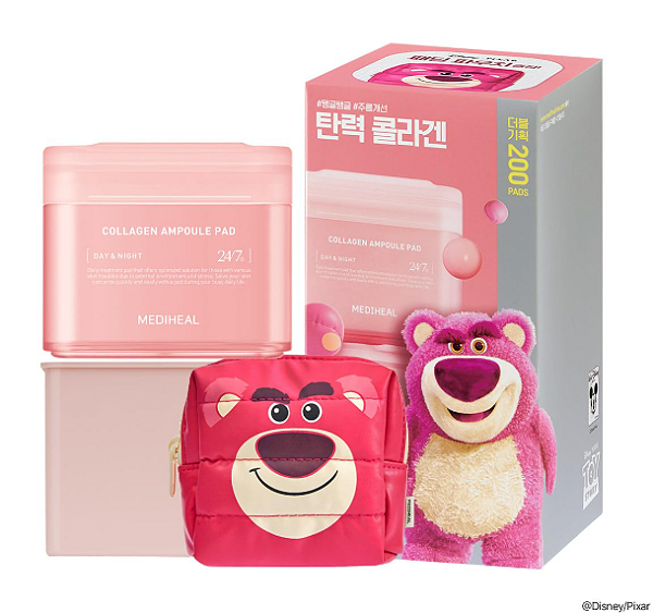 Mediheal Collagen Ampoule Pad Disney Pixar - 200 pads