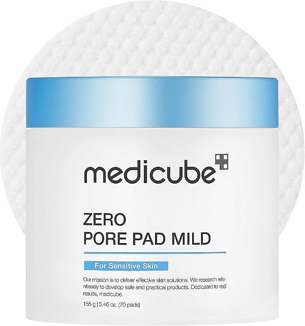 Medicube Zero Pore Pad Mild - 155g (70 pads)
