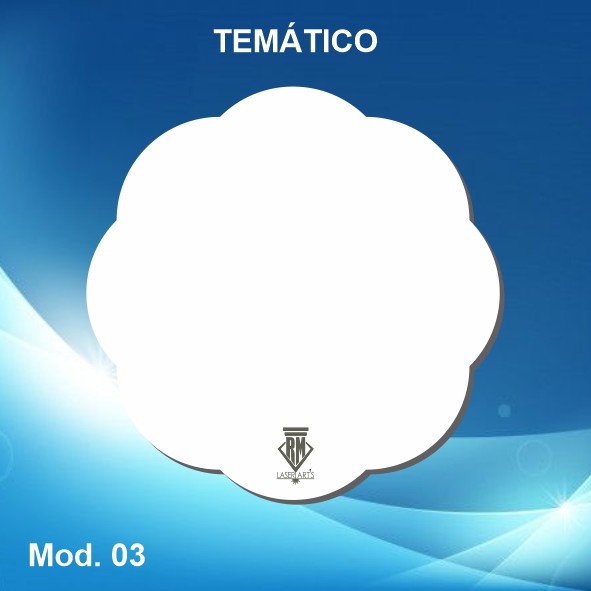 Cake Board Temático Mod. 03