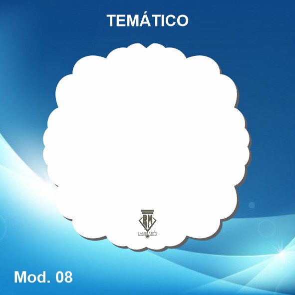 Cake Board Temático Mod. 08