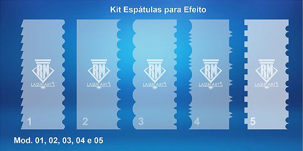 Kit Espátulas de Efeito 01