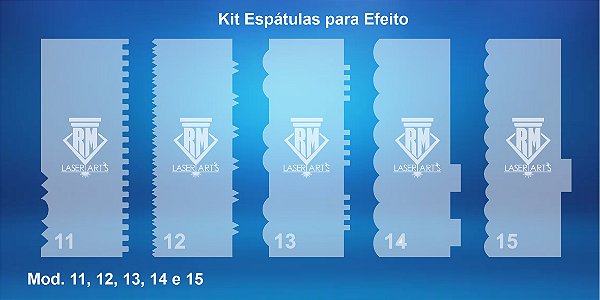 Kit Espátulas de Efeito 03