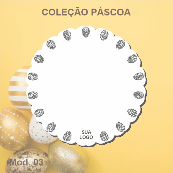 Cake Board Páscoa Mod. 03